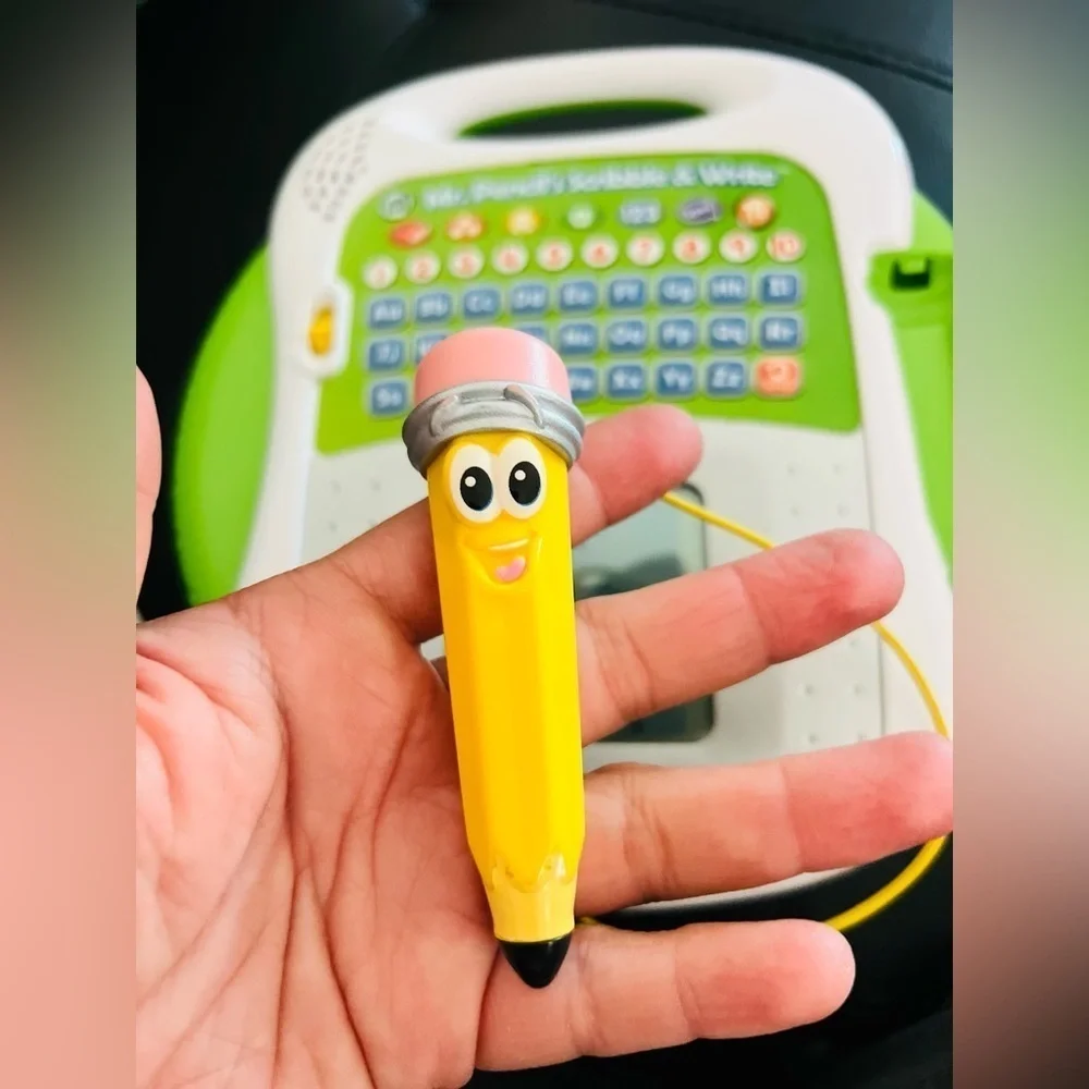 LeapFrog Mr. Pencil's Scribble and Write Toddler Preschool Learning Toy, Green